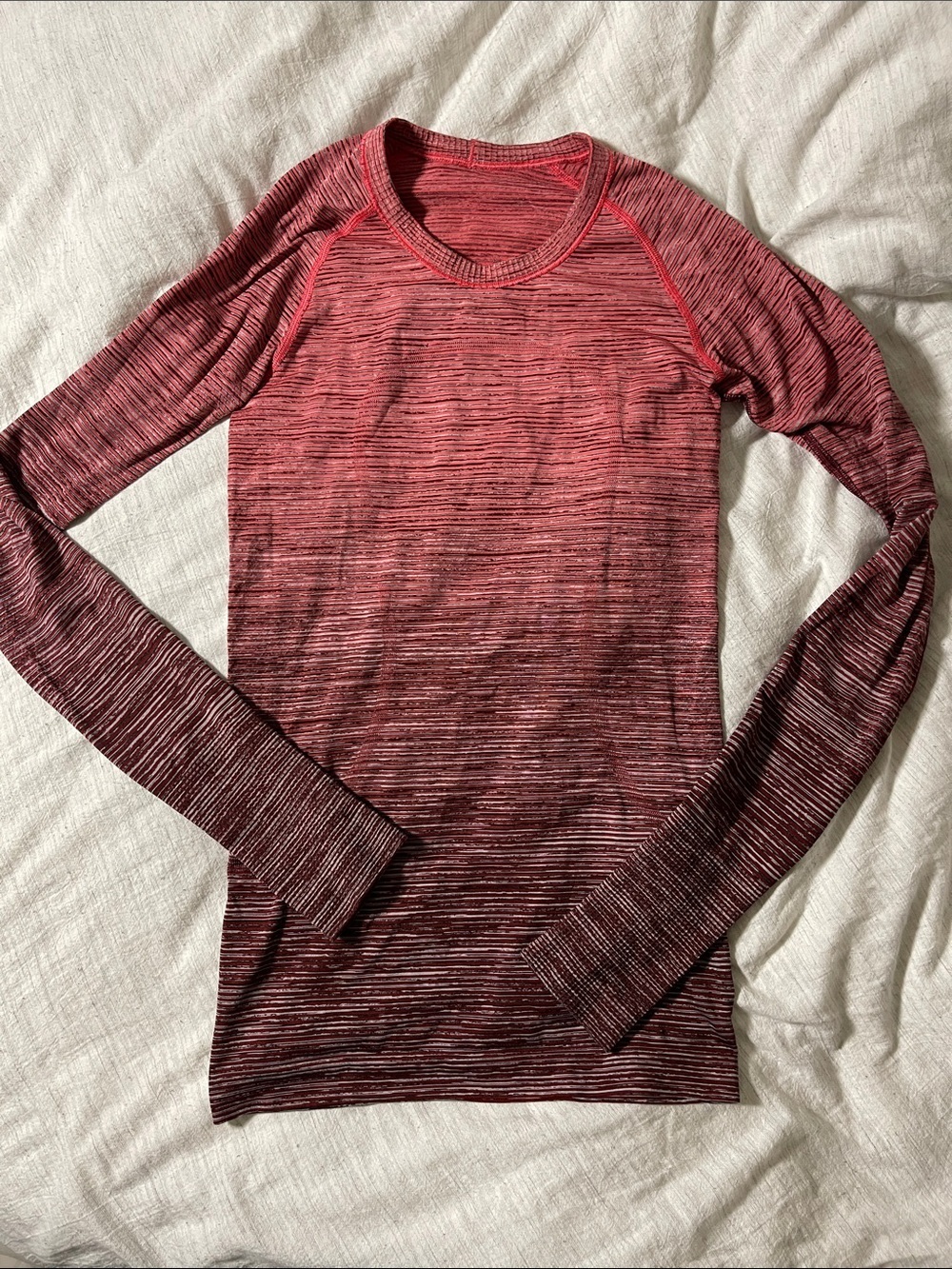 Lululemon Swiftly Tech Space-Dye Crewneck long sleeve
